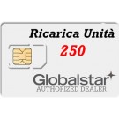 Globalstar Ricarica 250 unità