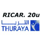 Thuraya Ricarica 20 unità invio PIN via email