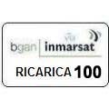 BGAN Ricarica Sim Card Inmarsat prepagata 100 unità Validità  90 gg