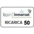 BGAN Ricarica Sim Card Inmarsat prepagata 50 unità validità 90 gg