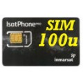 IsatPhone SIM card con attivazione e 100 unità