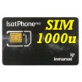 IsatPhone SIM card    con attivazione e 1000 unità
