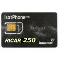 IsatPhone Ricarica elettronica con 250 unità