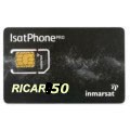 IsatPhone Ricarica elettronica con 50 unità