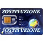 Thuraya SIM sostituzione SIM card Postpagata 